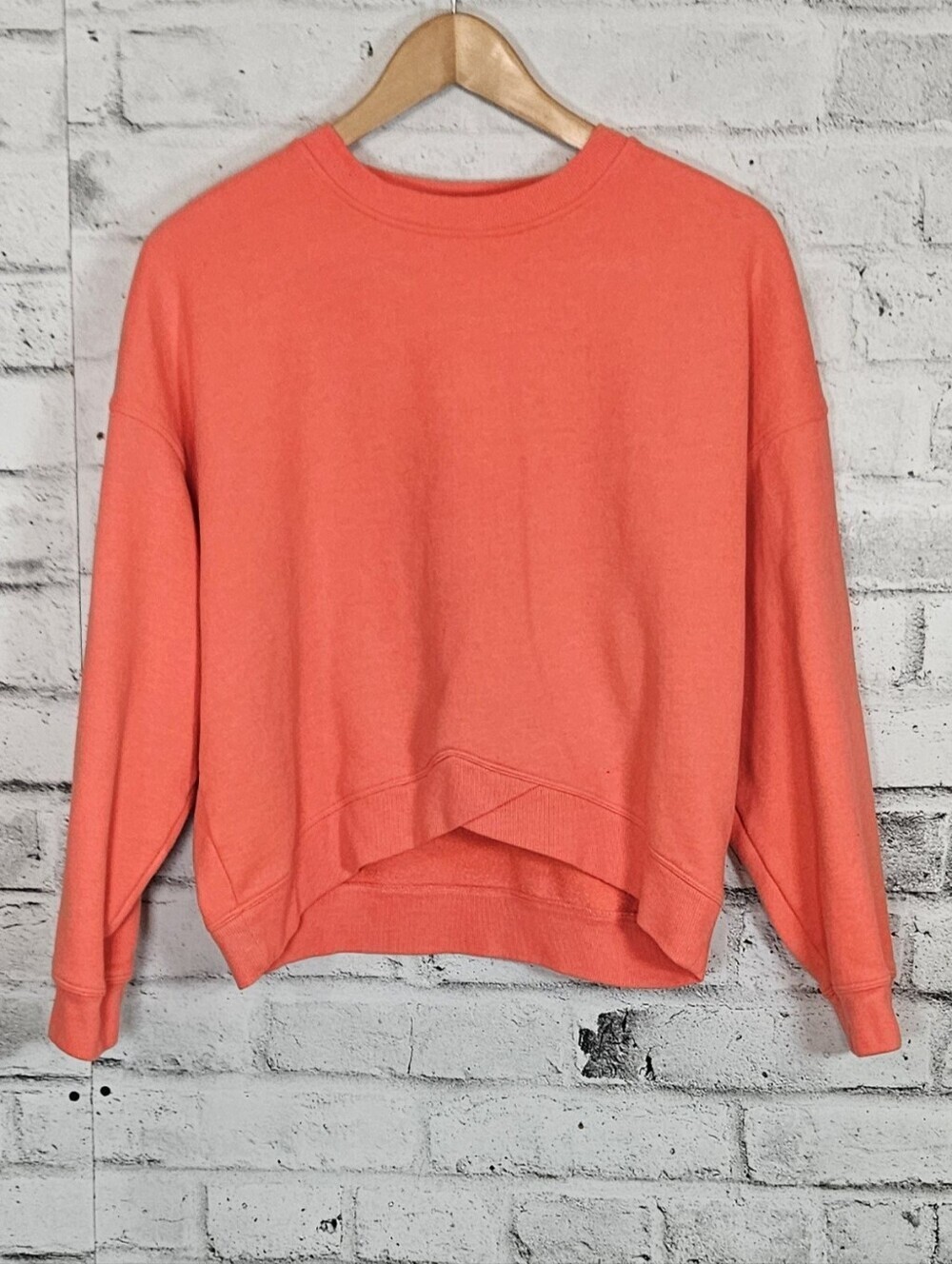 Calvin Klein Performance Coral Crewneck Fleece Sweatshirt Women's Large